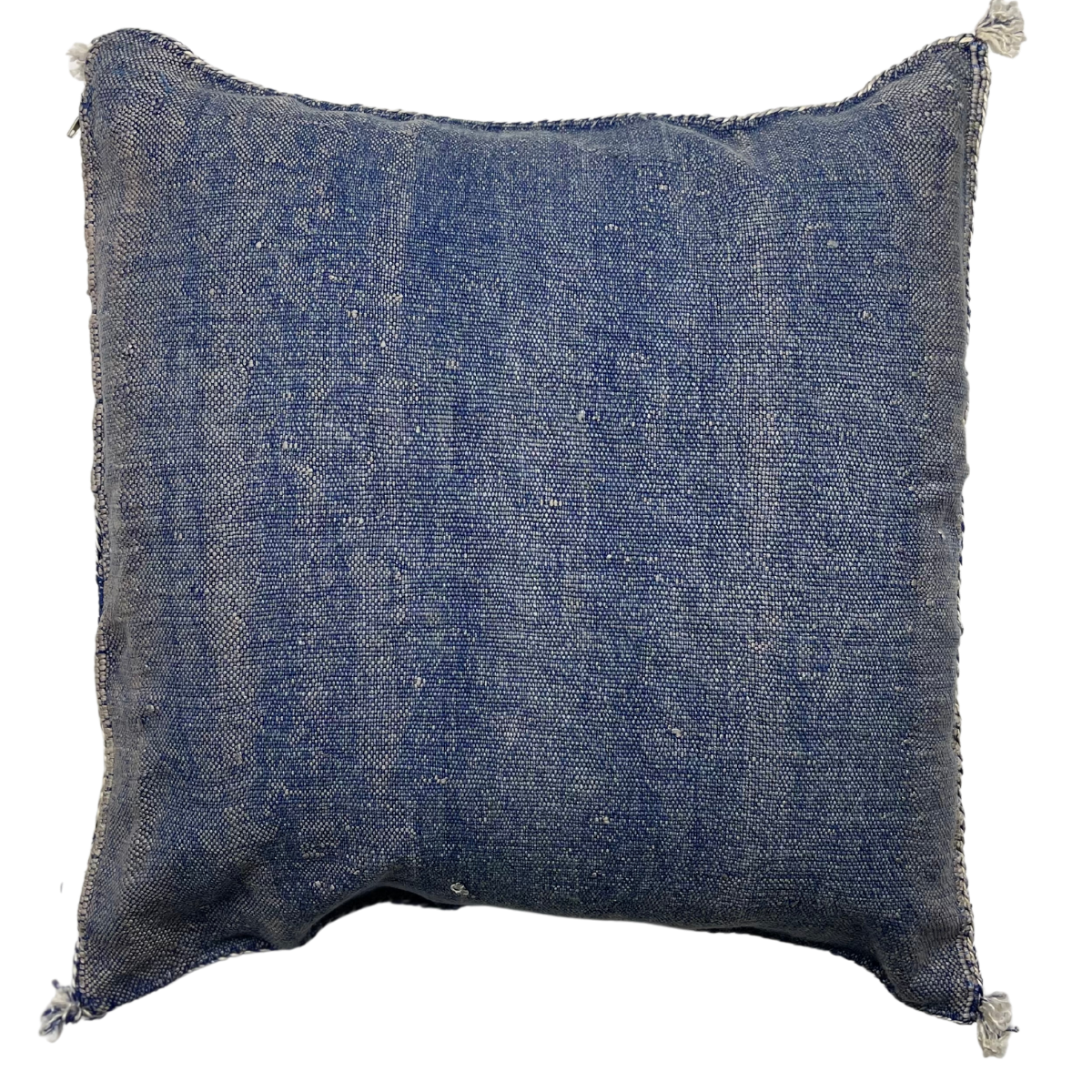 Sabra Cactus Silk Cushion denim